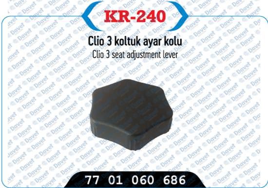 KAYA KR-240 Koltuk Ayar Kolu Clio Iii- Modus